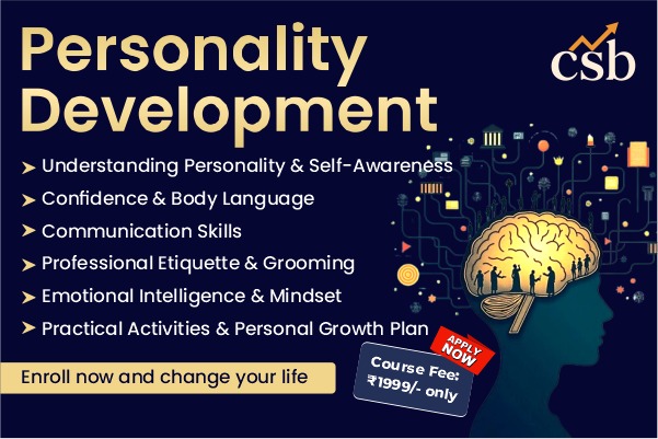 Persionality Development Course Skills Development Program – Personality Development